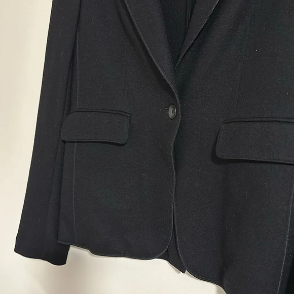 Rag&Bone $550 spring wool black knit blazer jacket button - Picture 6 of 7
